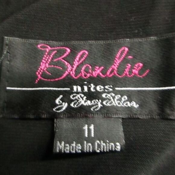 Party/Formal Gown Dress Size 11 NWT Blondie Nites Mardi Gras - Picture 7 of 8